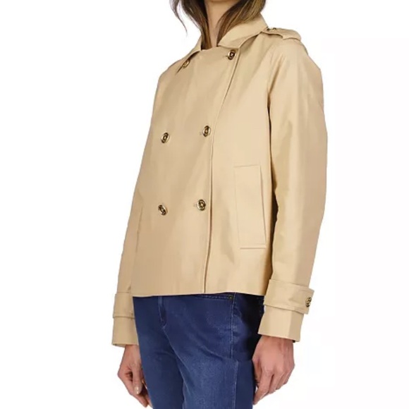 Michael Kors Womens Cotton Twill Cropped P Khaki - Picture 3 of 8